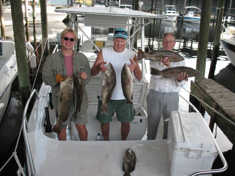 Fred, Mike and Jeff's Grouper